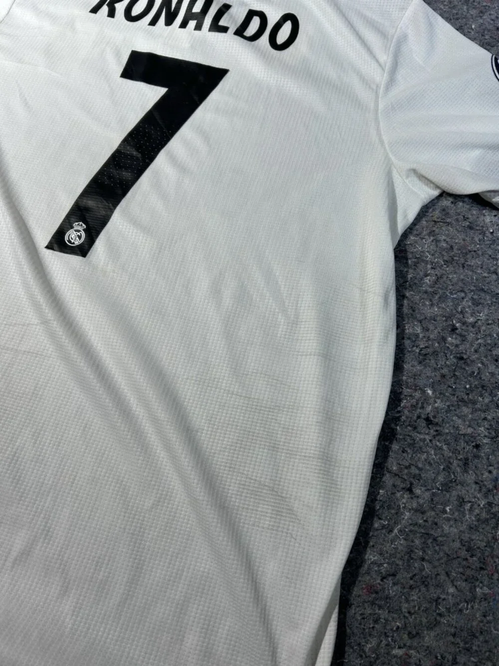 Adidas Real Madrid 2018/19 Home Jersey Ronaldo #7 Climachill UCL Size XL